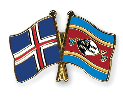 Fahnen Pins Island Swasiland