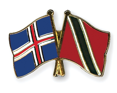 Fahnen Pins Island Trinidad-und-Tobago