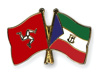 Fahnen Pins Isle-of-Man quatorialguinea