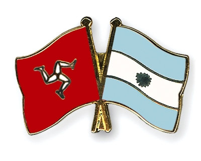 Fahnen Pins Isle-of-Man Argentinien