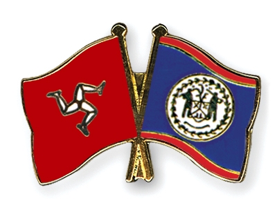 Fahnen Pins Isle-of-Man Belize