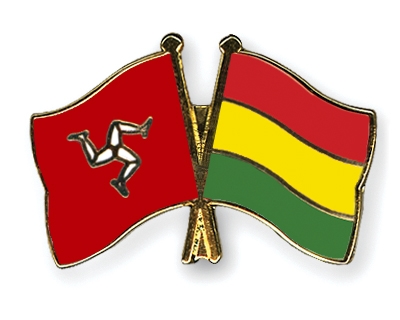 Fahnen Pins Isle-of-Man Bolivien