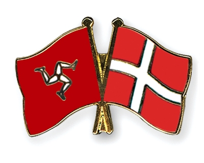 Fahnen Pins Isle-of-Man Dnemark