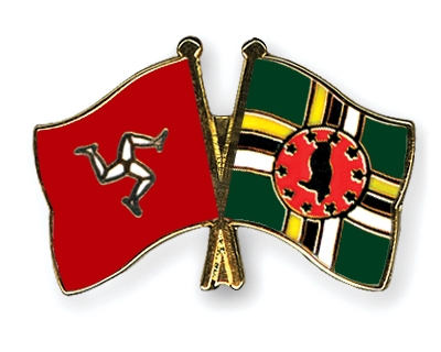 Fahnen Pins Isle-of-Man Dominica