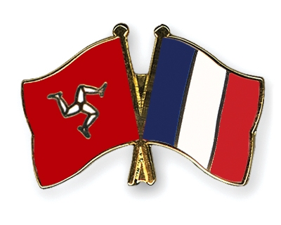 Fahnen Pins Isle-of-Man Frankreich