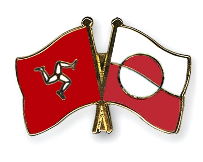 Fahnen Pins Isle-of-Man Grnland