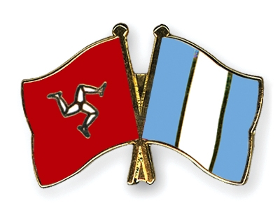 Fahnen Pins Isle-of-Man Guatemala