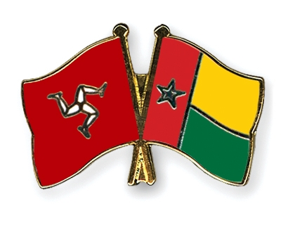 Fahnen Pins Isle-of-Man Guinea-Bissau