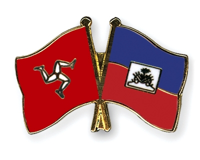 Fahnen Pins Isle-of-Man Haiti