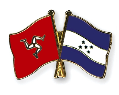 Fahnen Pins Isle-of-Man Honduras