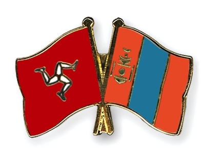 Fahnen Pins Isle-of-Man Mongolei