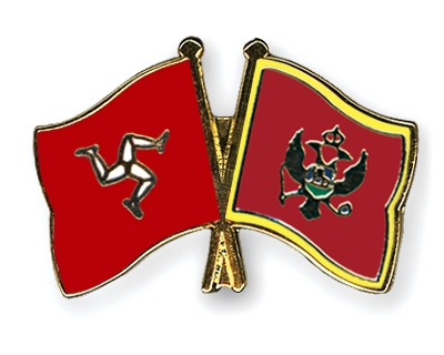 Fahnen Pins Isle-of-Man Montenegro