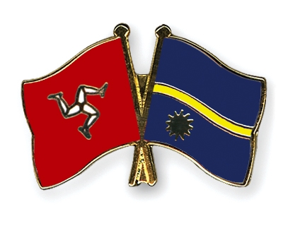 Fahnen Pins Isle-of-Man Nauru