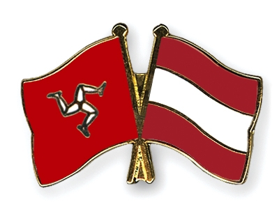 Fahnen Pins Isle-of-Man sterreich