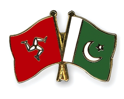 Fahnen Pins Isle-of-Man Pakistan