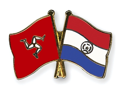 Fahnen Pins Isle-of-Man Paraguay