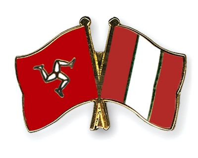 Fahnen Pins Isle-of-Man Peru