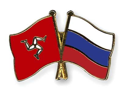 Fahnen Pins Isle-of-Man Russland