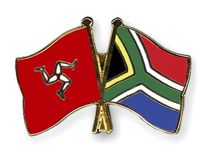 Fahnen Pins Isle-of-Man Sdafrika