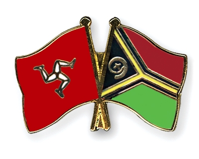 Fahnen Pins Isle-of-Man Vanuatu