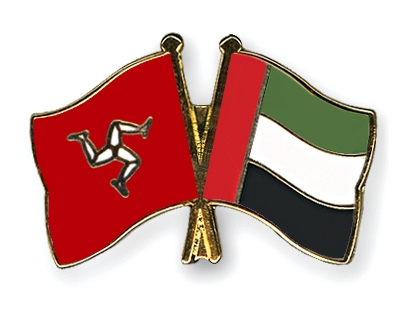 Fahnen Pins Isle-of-Man Ver-Arab-Emirate