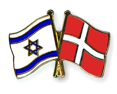 Fahnen Pins Israel Dnemark