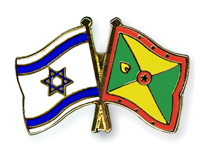 Fahnen Pins Israel Grenada