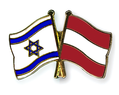 Fahnen Pins Israel sterreich