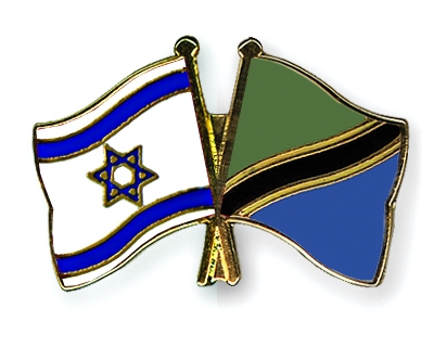 Fahnen Pins Israel Tansania