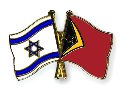 Fahnen Pins Israel Timor-Leste