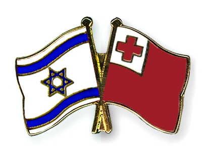 Fahnen Pins Israel Tonga