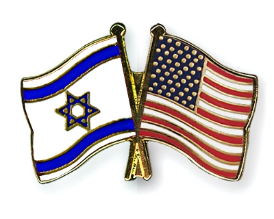 Fahnen Pins Israel USA