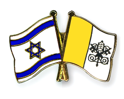 Fahnen Pins Israel Vatikanstadt