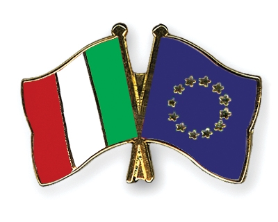 Fahnen Pins Italien Europa