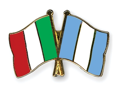 Fahnen Pins Italien Guatemala