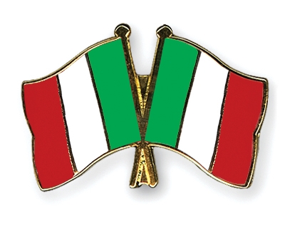 Fahnen Pins Italien Italien