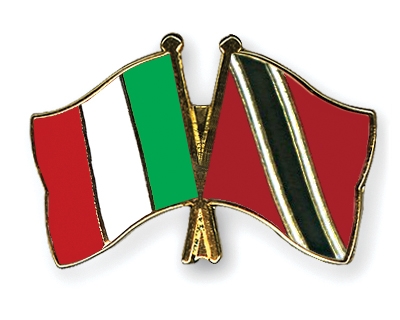 Fahnen Pins Italien Trinidad-und-Tobago