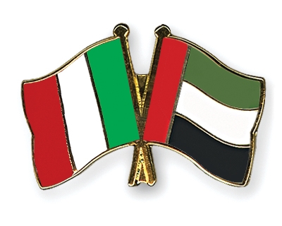 Fahnen Pins Italien Ver-Arab-Emirate