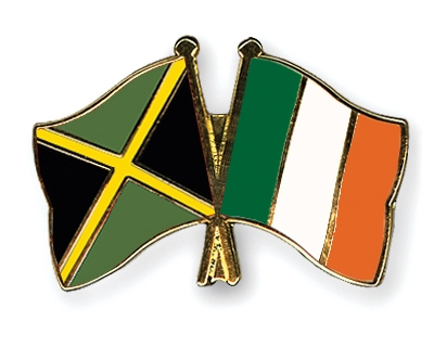 Fahnen Pins Jamaika Irland