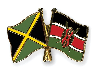 Fahnen Pins Jamaika Kenia