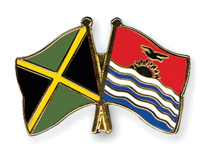 Fahnen Pins Jamaika Kiribati