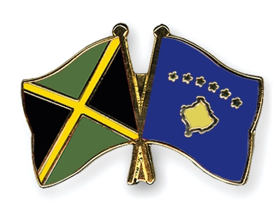 Fahnen Pins Jamaika Kosovo