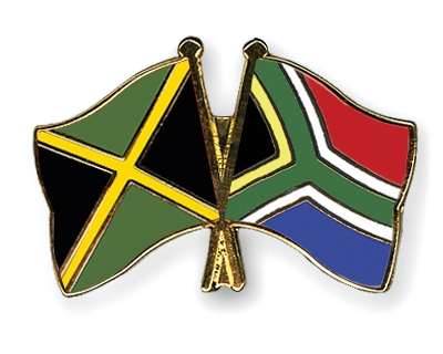 Fahnen Pins Jamaika Sdafrika