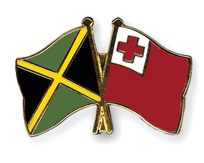 Fahnen Pins Jamaika Tonga