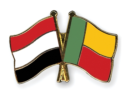 Fahnen Pins Jemen Benin