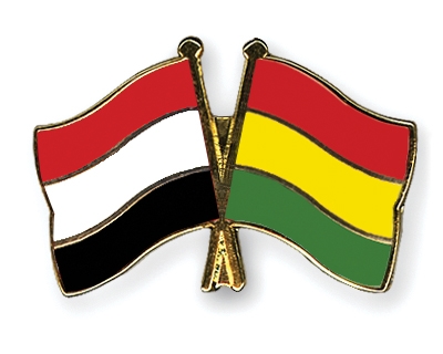 Fahnen Pins Jemen Bolivien