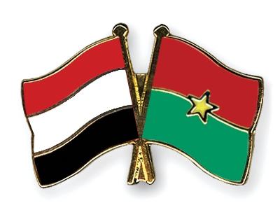 Fahnen Pins Jemen Burkina-Faso