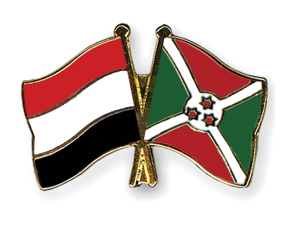 Fahnen Pins Jemen Burundi