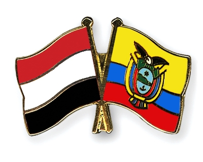 Fahnen Pins Jemen Ecuador