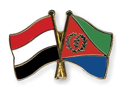 Fahnen Pins Jemen Eritrea
